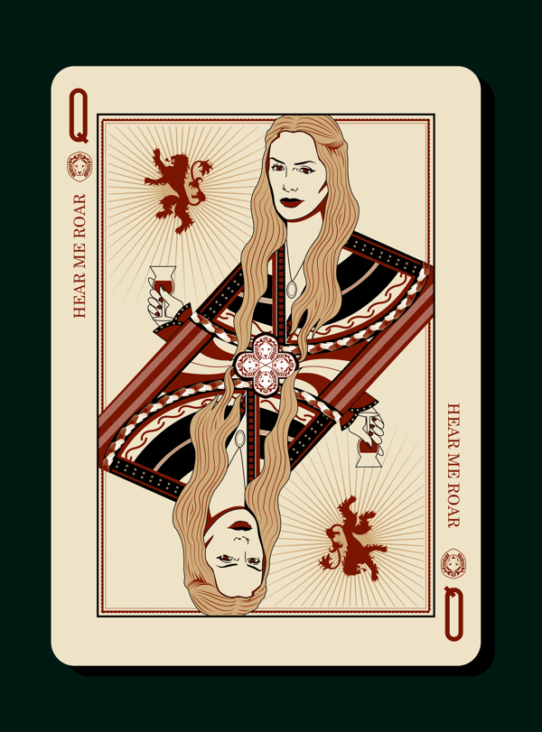 Game of Thrones Playing Cards